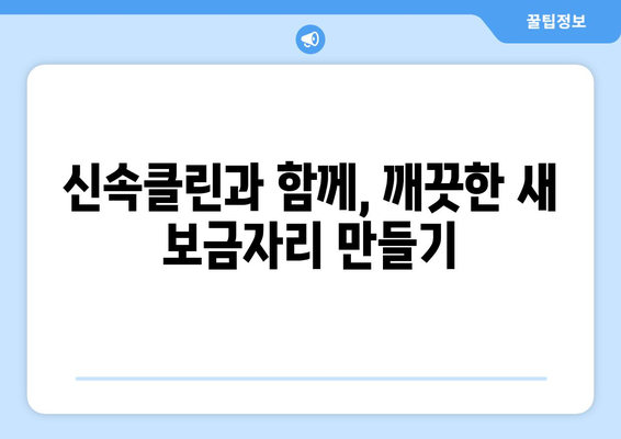 입주 청소, 신속클린이 책임집니다! | 깔끔하게 & 신속하게, 입주 이사 청소 전문 업체