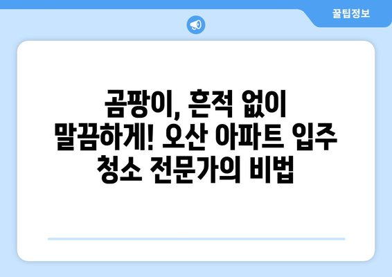 오산 아파트 입주 청소| 곰팡이, 전거주 흔적 말끔히 제거하는 완벽 가이드 | 입주 청소, 곰팡이 제거, 전거주 흔적 제거, 오산